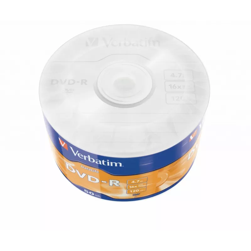 Verbatim 43791 płyta DVD 4,7 GB DVD-R 50 szt.