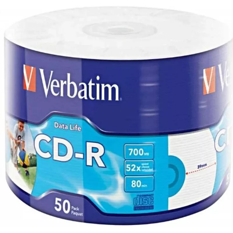 Verbatim 50x CD-R 700 MB 52x 50 szt.