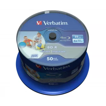 Verbatim 43812 czysta płyta Blu-Ray BD-R 25 GB 50 szt.