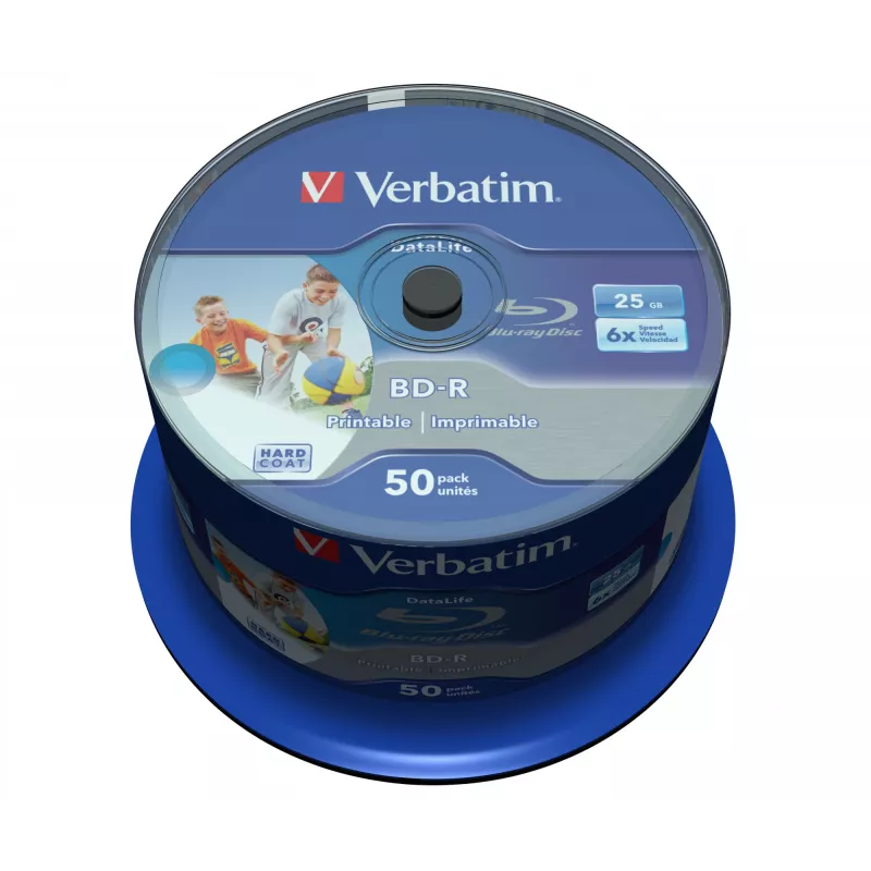 Verbatim 43812 czysta płyta Blu-Ray BD-R 25 GB 50 szt.