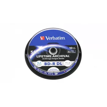 BD-R DL Verbatim MDISC 50 GB 10 szt. 6x