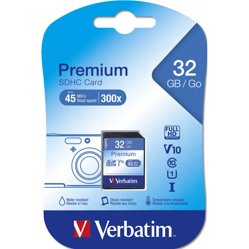 Verbatim Premium 32 GB SDHC Klasa 10