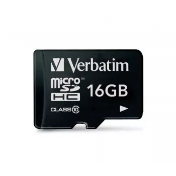 MicroSDHC Verbatim Premium 16 GB klasa 10 czarna 44010