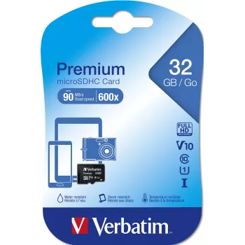 Verbatim Premium 32 GB MicroSDHC Class 10