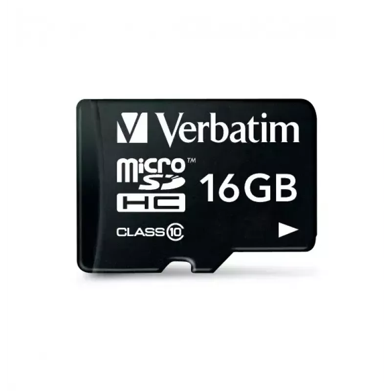 MicroSDHC Verbatim Premium 16 GB Class 10 Czarny