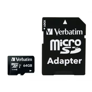 Pamięć Flash Verbatim Premium 64GB MicroSDXC Class 10