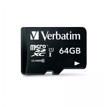 Pamięć Flash Verbatim Premium 64GB MicroSDXC Class 10