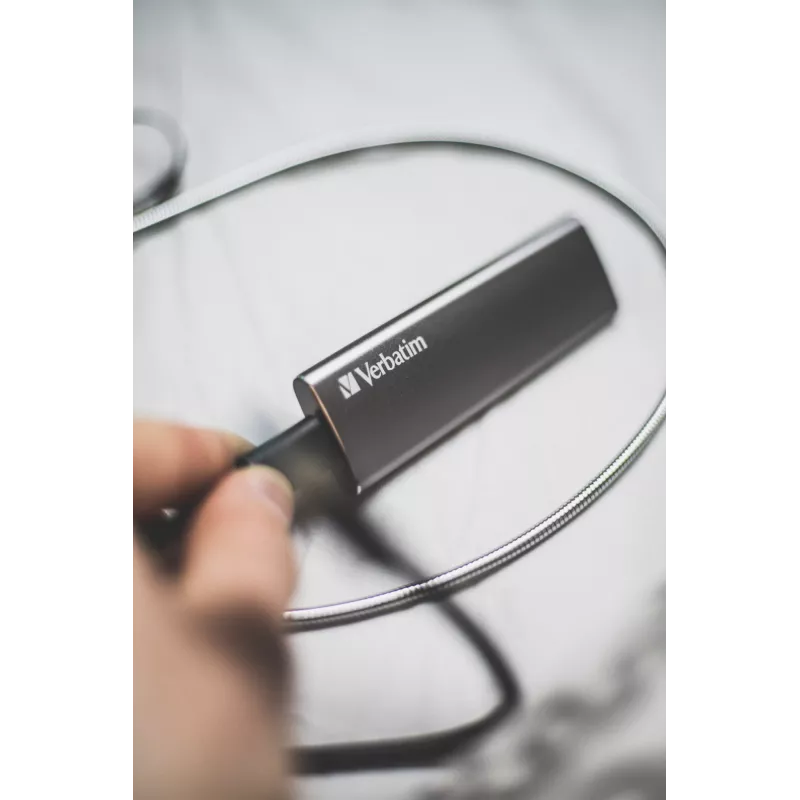 Verbatim Vx500 1 TB USB Type-C 3.2 Gen 2 (3.1 Gen 2) srebrny
