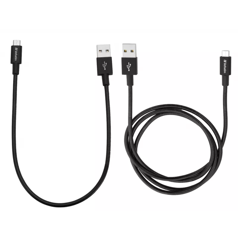 Verbatim 48875 kabel USB USB 3.2 Gen 1 (3.1 Gen 1) 1 m Micro-USB A USB A Czarny