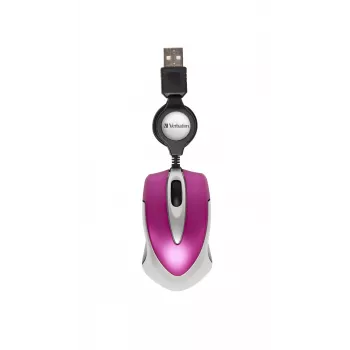 Verbatim Go Mini mysz biurowa USB Typu-A Optyczna 1000 DPI