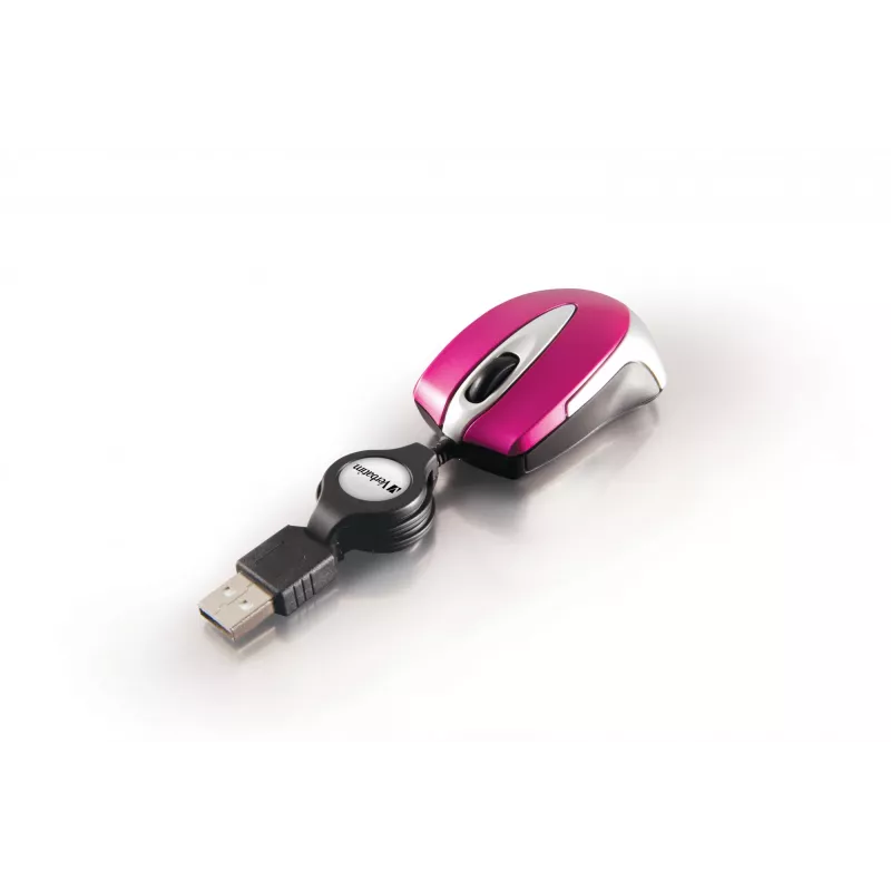 Verbatim Go Mini mysz biurowa USB Typu-A Optyczna 1000 DPI