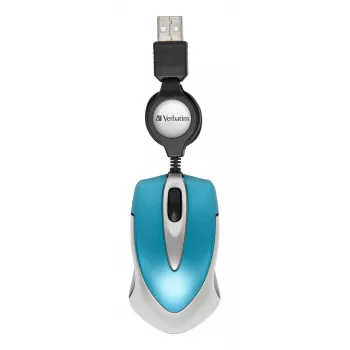 Mysz Verbatim Go Mini biurowa symetryczna USB typu A optyczna 1000 DPI