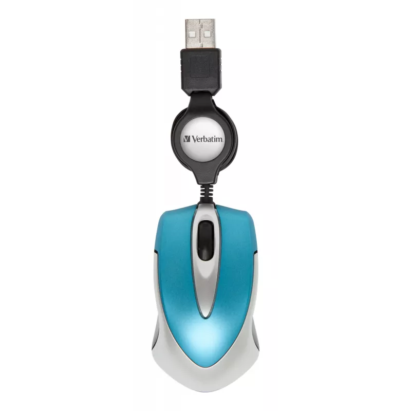 Mysz Verbatim Go Mini biurowa symetryczna USB typu A optyczna 1000 DPI