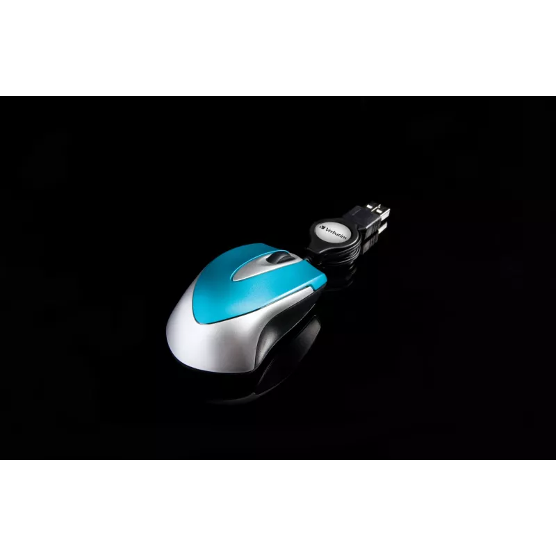 Mysz Verbatim Go Mini biurowa symetryczna USB typu A optyczna 1000 DPI