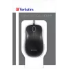 Mysz Verbatim 49024 praworęczna USB typu A optyczna 1000 DPI