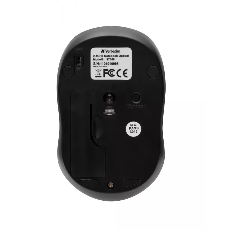 Mysz Verbatim Go Nano biurowa RF Wireless 1600 DPI