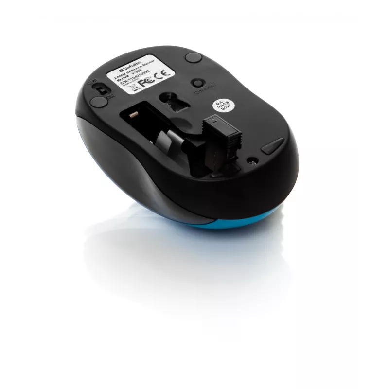 Mysz Verbatim Go Nano symetryczna RF Wireless 1600 DPI