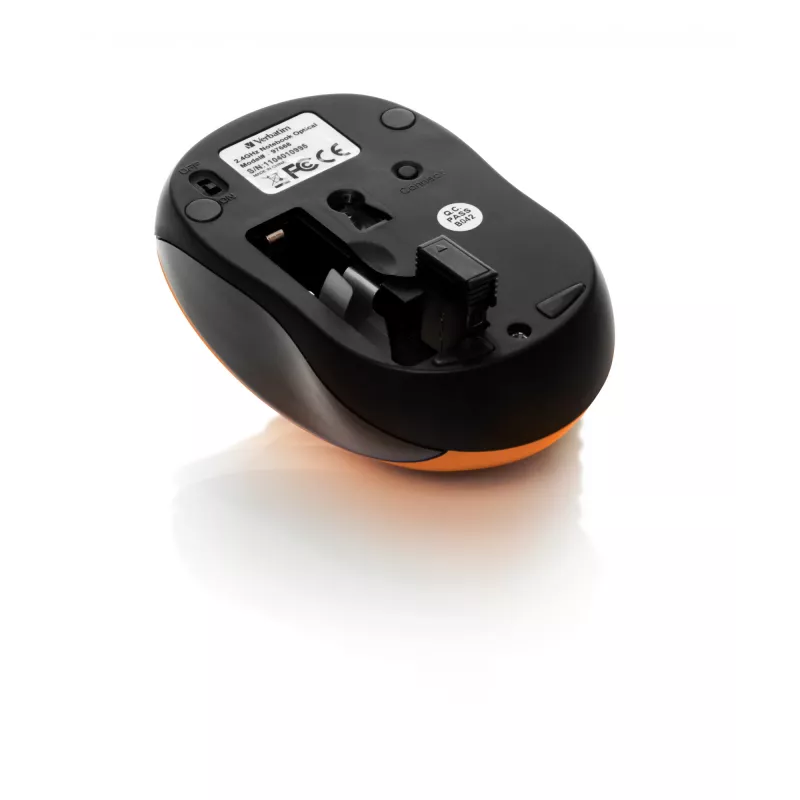 Mysz Verbatim Go Nano Biurowa Symetryczna RF Wireless 1600 DPI