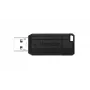 Verbatim PinStripe - Pamięć USB 64 GB - Czarny, 64 GB, USB Typ-A, 2.0, 10 MB/s, Wsuwana, Czarny