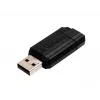 Verbatim PinStripe - Pamięć USB 128 GB - Czarny