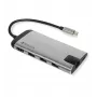 Verbatim 49142 stacja dokująca/replikator portów do laptopa USB 3.2 Gen 1 (3.1 Gen 1) Type-C Czarny, Srebrny