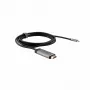 Verbatim 49144 adapter kabla wideo 1,5 m USB Type-C HDMI Czarny, Srebrny