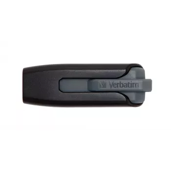 Verbatim V3 - USB 3.0 Drive 128 GB - Czarny, 128 GB, USB Type-A, 3.2 Gen 1 (3.1 Gen 1), 80 MB/s, Slide, Czarny
