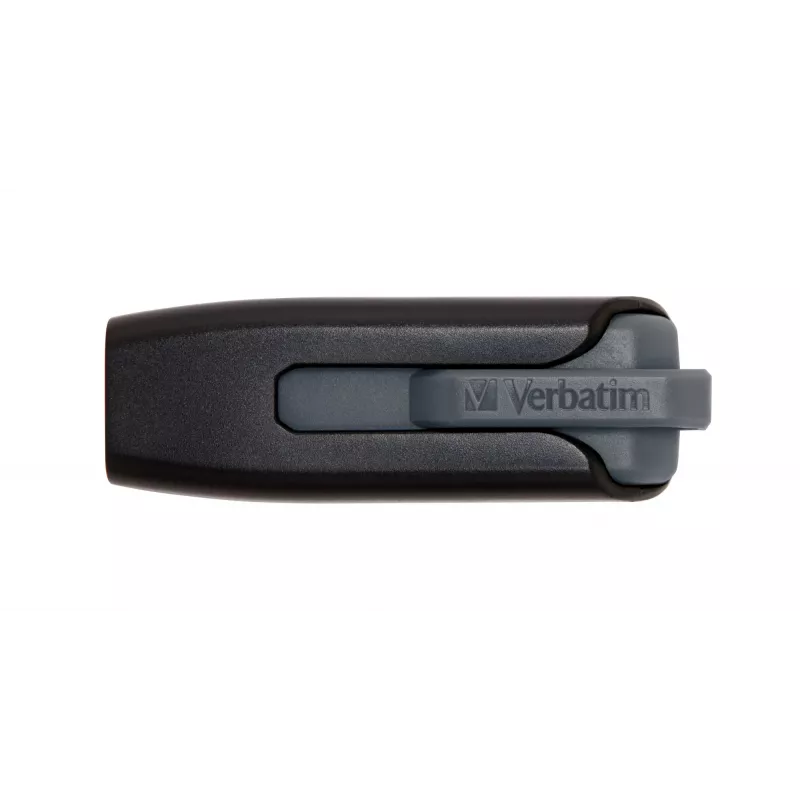Verbatim V3 - USB 3.0 Drive 128 GB - Czarny, 128 GB, USB Type-A, 3.2 Gen 1 (3.1 Gen 1), 80 MB/s, Slide, Czarny