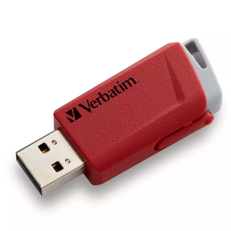 Verbatim Store 'n' Click - napęd USB 2.0 3.2 GEN1 - 2x32 GB - czerwony/niebieski