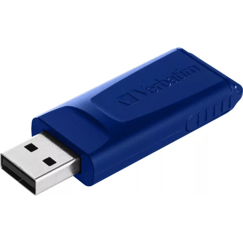 Verbatim Slider - pamięć USB - 2x32 GB - niebieska/czerwona