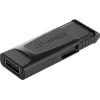 Verbatim Slider - Pamięć USB 128 GB - Czarny