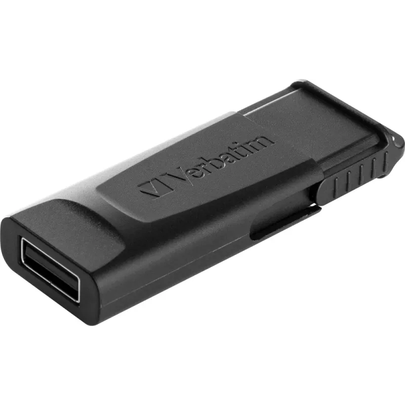 Verbatim Slider - Pamięć USB 128 GB - Czarny