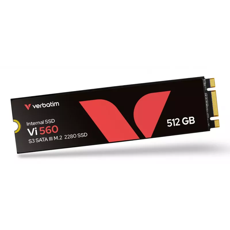 Dysk SSD Verbatim 512GB M.2 6 Gbit/s Vi560 S3