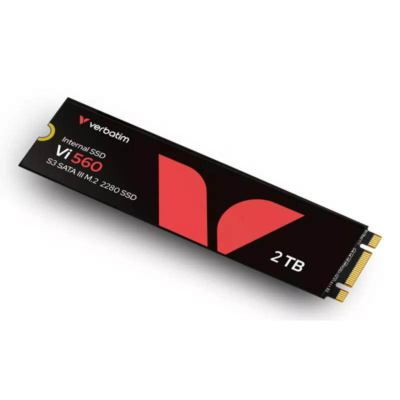 Verbatim Vi560 S3 M.2 SSD 2TB, 2 TB, M.2, 550 MB/s, 6 Gbit/s