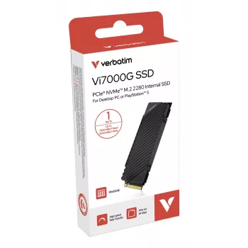 Verbatim Vi7000G PCIe NVMe M.2 SSD 1 TB — Najlepsze rozwiązanie dla graczy