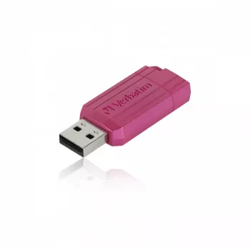 Pendrive Verbatim PinStripe 128 GB USB Typ-A 2.0 Różowy