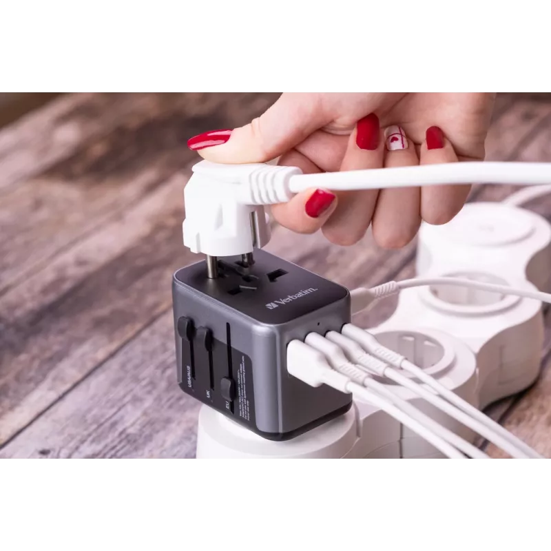 Verbatim 49545 uniwersalny adapter zasilania