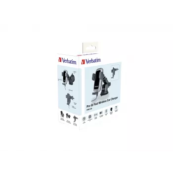 Verbatim FWC-03 Pro Qi Fast Wireless Autoladegerät retail Czarny