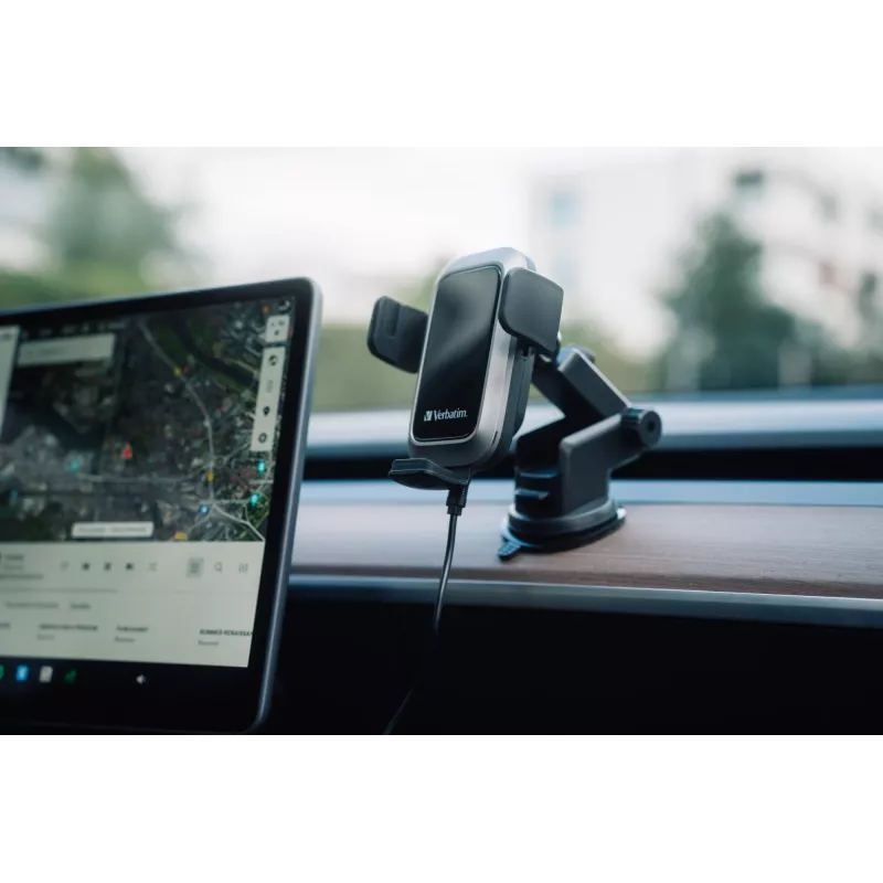 Verbatim FWC-03 Pro Qi Fast Wireless Autoladegerät retail Czarny