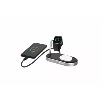 Verbatim WCS-02 Uniwersalna Czarna Ładowarka bezprzewodowa USB Szybkie ładowanie Wewnętrzna