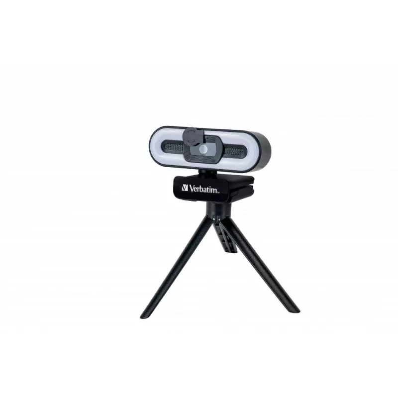 Kamera internetowa Verbatim 49579 1920 x 1080 pikseli USB 2.0 Czarna