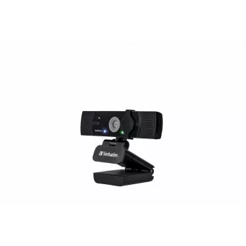 Verbatim 49580 webcam 3840 x 2160 pixels USB 2.0 Czarny