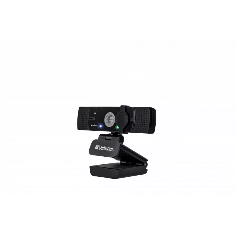 Verbatim 49580 webcam 3840 x 2160 pixels USB 2.0 Czarny
