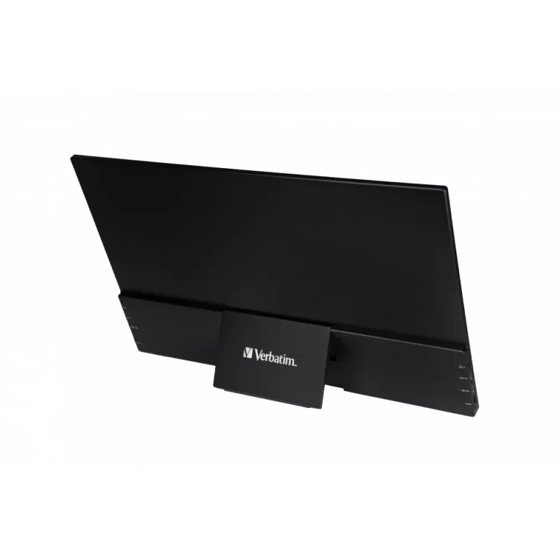 Verbatim 49592 monitor komputerowy 39.6 cm (15.6 cala) 1920 x 1080 pikseli Full HD LCD ekran dotykowy Czarny