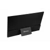 Verbatim 49593 monitor komputerowy 43,9 cm (17,3 cala) 1920 x 1080 pikseli Full HD LCD ekran dotykowy Czarny