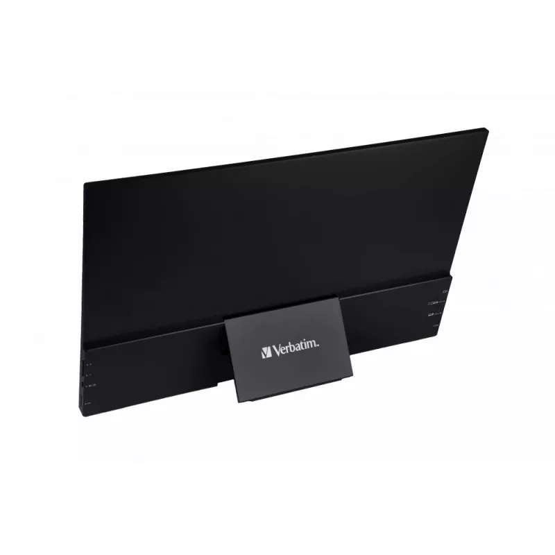 Verbatim 49593 monitor komputerowy 43,9 cm (17,3 cala) 1920 x 1080 pikseli Full HD LCD ekran dotykowy Czarny