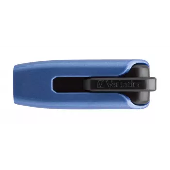 Verbatim V3 MAX – pamięć USB 3.0 32 GB – niebieska, 32 GB, USB typu A, 3.2 Gen 1 (3.1 Gen 1), 175 MB/s, wysuwana, niebieska