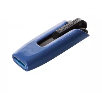 Verbatim V3 MAX - USB 3.0 Drive 64 GB - Niebieski, 64 GB, USB Type-A, 3.2 Gen 1 (3.1 Gen 1), Slide, 10 g, Niebieski