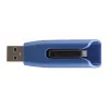 Verbatim V3 MAX - USB 3.0 Drive 64 GB - Niebieski, 64 GB, USB Type-A, 3.2 Gen 1 (3.1 Gen 1), Slide, 10 g, Niebieski