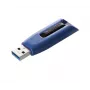 Verbatim V3 MAX - USB 3.0 Drive 128 GB - Niebieski, 128 GB, USB Type-A, 3.2 Gen 1 (3.1 Gen 1), 175 MB/s, Slide, Czarny, Niebieski